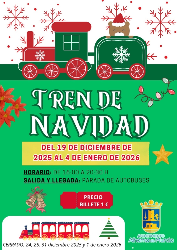 TREN DE NAVIDAD 2025