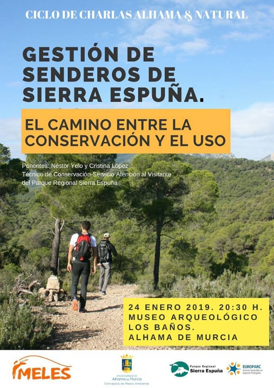CICLO DE CHARLAS ALHAMA NATURAL: CICLO DE CHARLAS ALHAMA NATURAL: