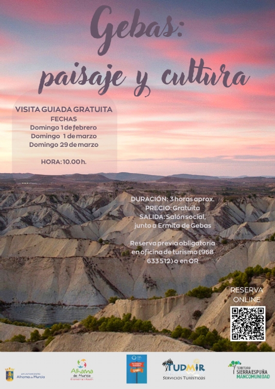 GEBAS: PAISAJE Y CULTURA (Guided visit in Spanish)