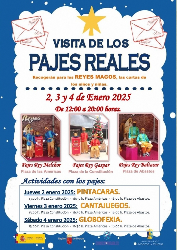 NAVIDAD 2024: Los Pajes Reales recogerán las cartas dirigidas a los Reyes Magos - 1