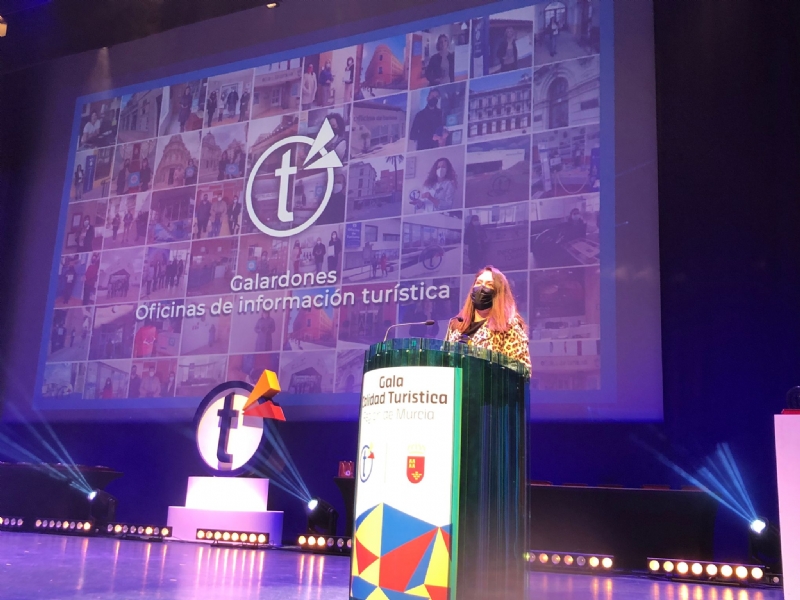 Reconocimiento al Ayuntamiento de Alhama en la I Gala de Calidad Turística de la Región de Murcia