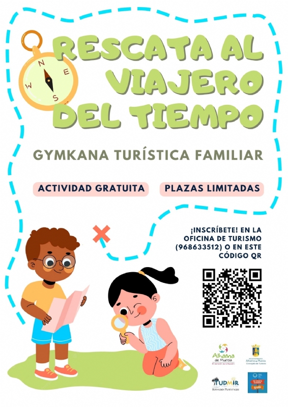 GYMKANA TURISTICA FAMILIAR: RESCATA AL VIAJERO DEL TIEMPO