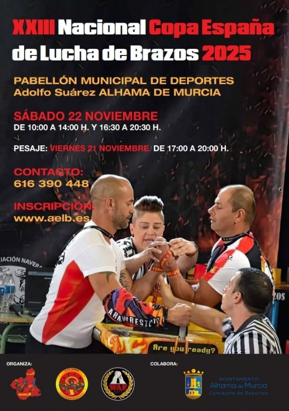 XXIII NACIONAL COPA  ESPAÑA DE LUCHA DE BRAZOS