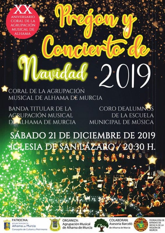 NAVIDAD 2019: Concierto de la Banda y Coro de alumnos de la Escuela de Música y Coral de la Agrupación Musical - 1 NAVIDAD 2019: Concierto de la Banda y Coro de alumnos de la Escuela de Música y Coral de la Agrupación Musical - 1