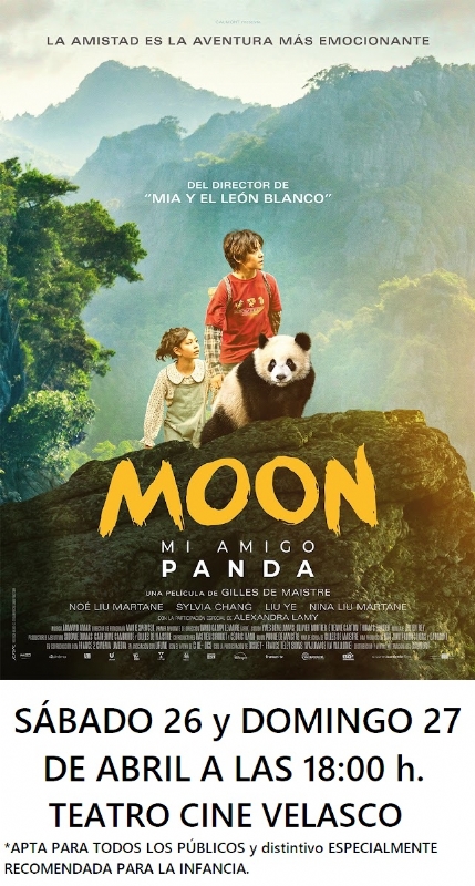 CINE: MOON, MI AMIGO PANDA - 1 CINE: MOON, MI AMIGO PANDA - 1