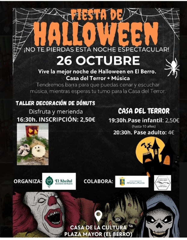 FIESTA DE HALLOWEEN EN EL BERRO: Taller de decoración de Donuts. - 1