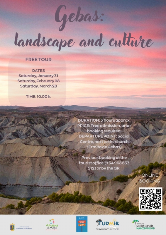 GEBAS: LANDSCAPE AND CULTURE (Visita guiada en inglés).