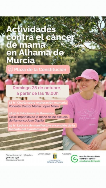 ACTIVIDADES CONTRA EL CÁNCER DE MAMA EN ALHAMA DE MURCIA - 1