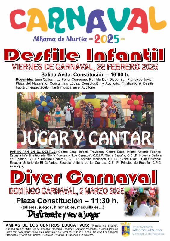 CARNAVAL 2025: CHILDREN'S PARADE.