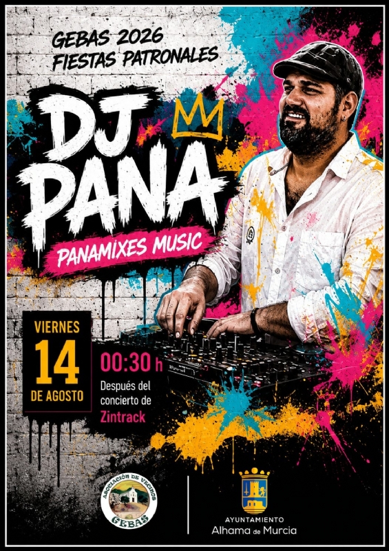 FIESTAS DE GEBAS 2026: DJ PANA - 1