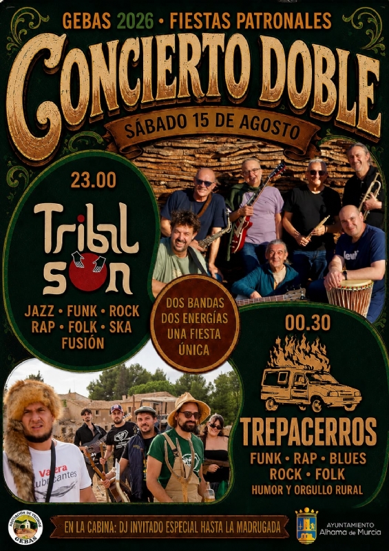FIESTAS DE GEBAS 2026: GRAN CONCIERTO CON TREPACERROS - 1