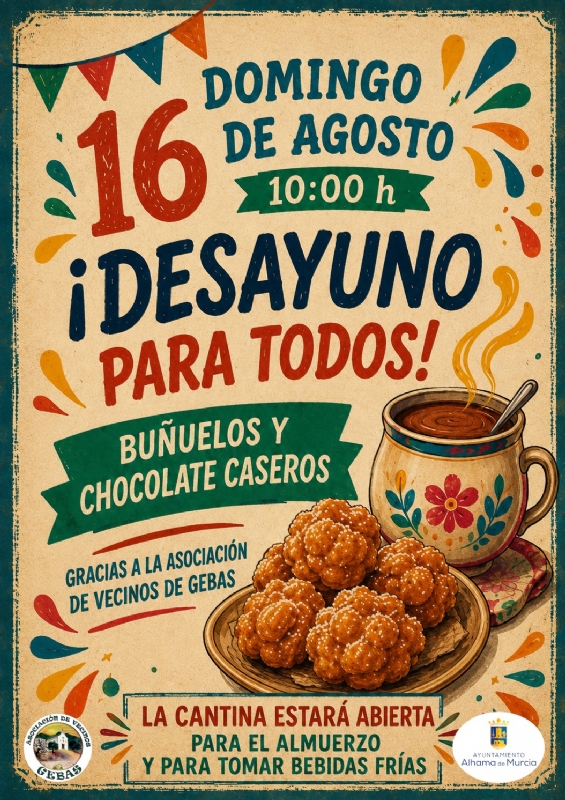 FIESTAS DE GEBAS 2026: DESAYUNO PARA TODOS - 2