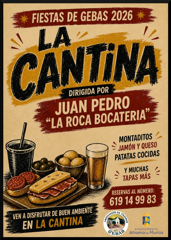 FIESTAS DE GEBAS 2026: SERVICIO DE CANTINA - 1