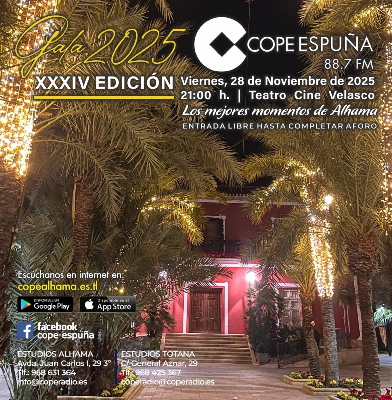 XXXIV GALA DE ENTREGA PREMIOS COPE ESPUÑA 2025 - 1