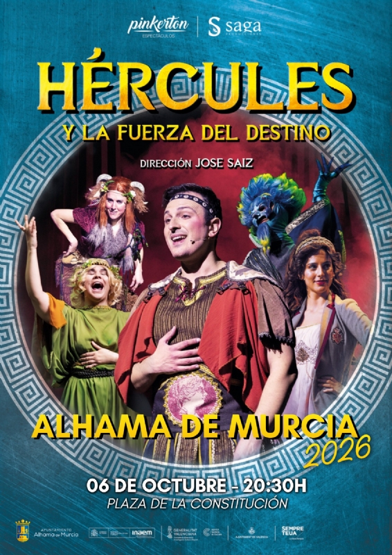FERIA 2026: TEATRO INFANTIL HÉRCULES Y LA FUERZA DEL DESTINO