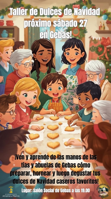 CHRISTMAS IN GEBAS 2025: Children´s Christmas Sweets Workshop