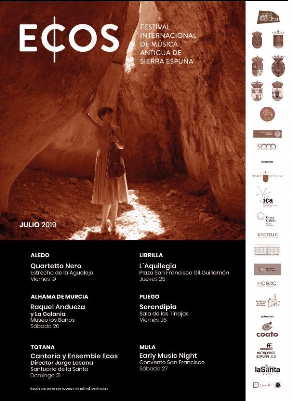 The Sierra Espuña Territory sounds again this summer with its ECOS Ancient Music Festival
