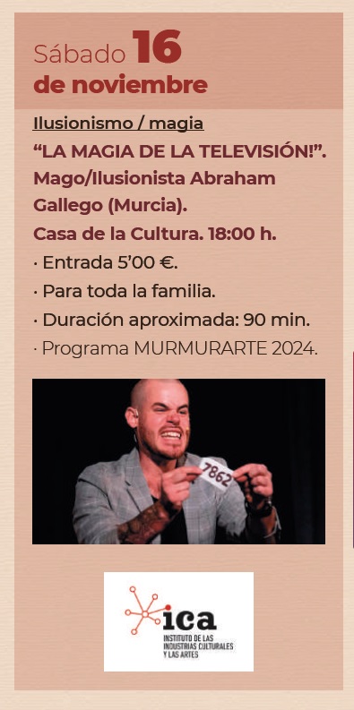 Ilusionismo/Magia ABRAHAM GALLEGO 