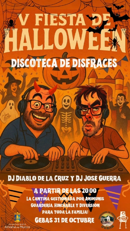 V FIESTA DE HALLOWEEN EN GEBAS