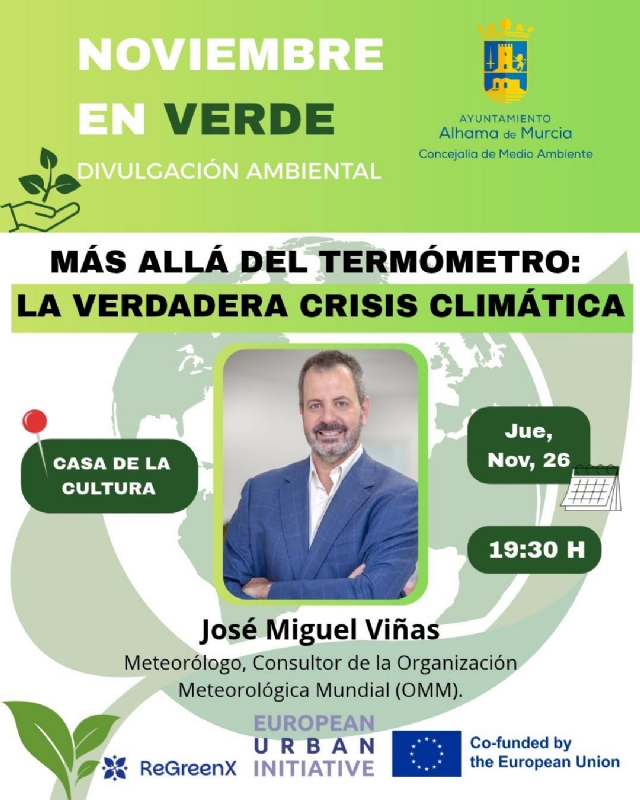 NOVIEMBRE EN VERDE: CHARLA 