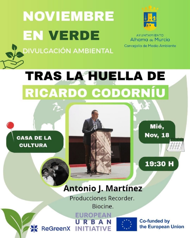 NOVIEMBRE EN VERDE: CHARLA 