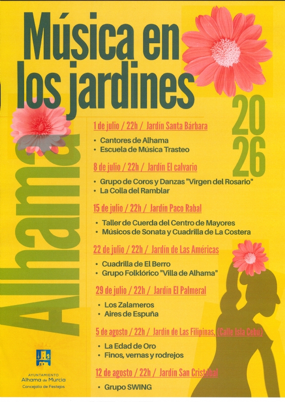 MÚSICA EN LOS JARDINES: TALLER DE CUERDA CENTRO DE MAYORES, MÚSICOS DE SONATA Y CUADRILLA LA COSTERA - 1