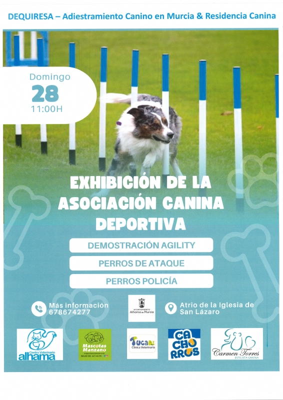 FERIA 2025: EXHIBICIÓN DE LA ASOCIACIÓN CANINA DEPORTIVA 