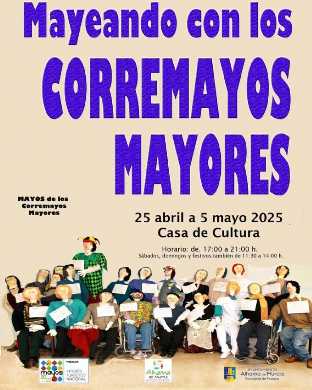 MAYOS 2025: EXPOSICIÓN MAYEANDO CON LOS CORREMAYOS MAYORES