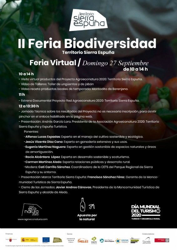 II Feria Biodiversidad Territorio Sierra Espuña