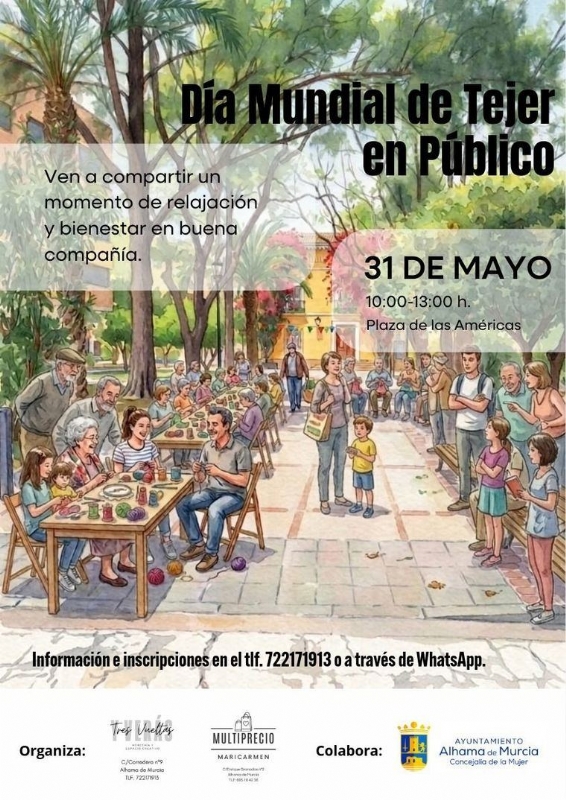 I ENCUENTRO DE TEJEDORAS: DÍA MUNDIAL DE TEJER EN PÚBLICO - 1