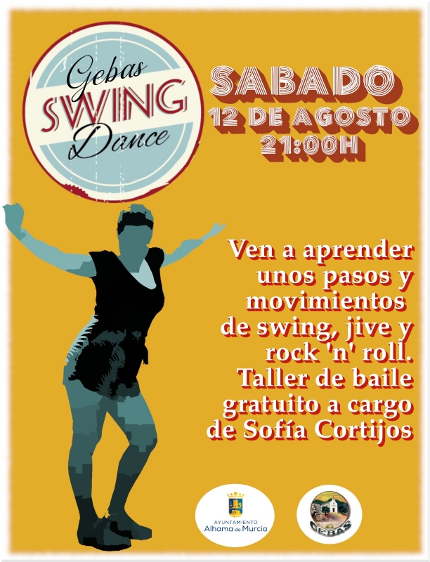 FIESTAS DE GEBAS: TALLER DE BAILE DE SOFÍA CORTIJOS