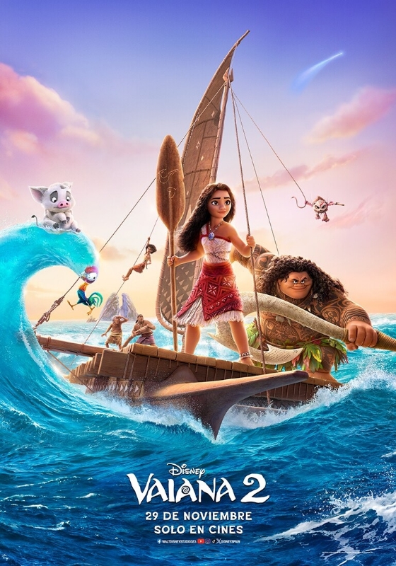 CINEMA IN SPANISH: “Vaiana 2”