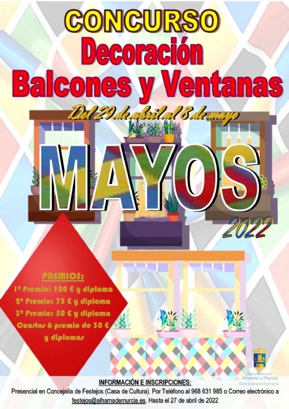 MAYOS 2022: VISITA DEL JURADO DEL CONCURSO DE DECORACIÓN DE BALCONES Y VENTANAS - 1