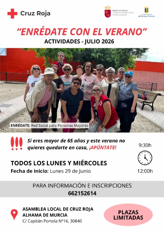ENRÉDATE CON EL VERANO (PROGRAMA PARA MAYORES) - 1