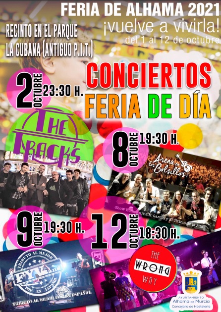 FERIA 2021: ACTUACIÓN DEL GRUPO THE TRACKS - 1 FERIA 2021: ACTUACIÓN DEL GRUPO THE TRACKS - 1