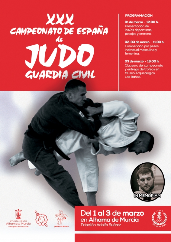 XXX SPANISH JUDO CHAMPIONSHIP OF THE CIVIL GUARD
