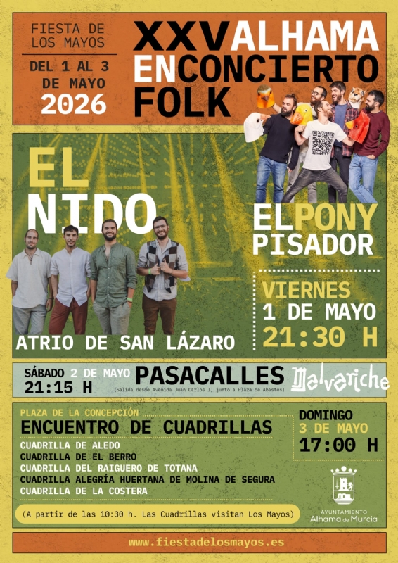 MAYOS 2026: CORREMAYOS PARADE with live music from MALVARICHE