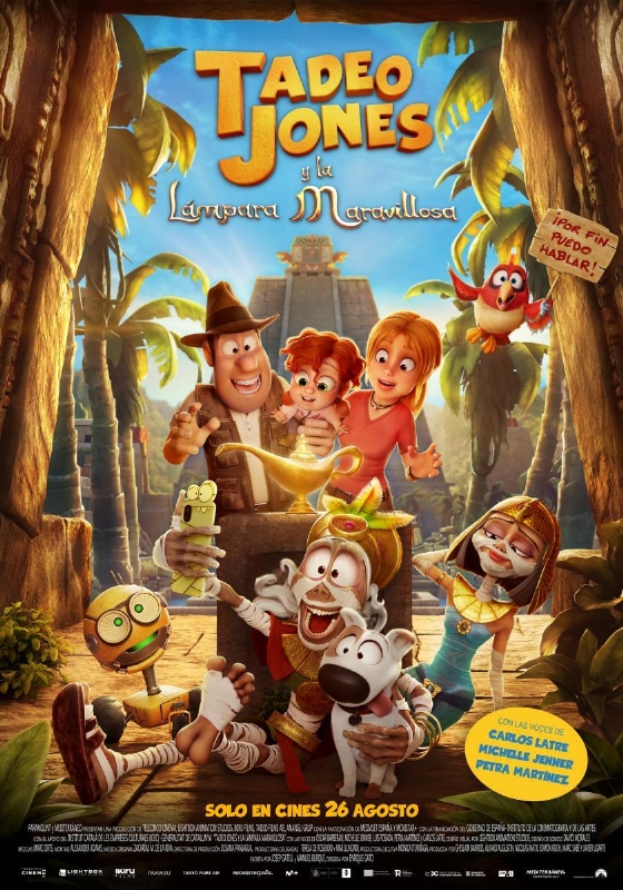 CINE: TADEO JONES Y LA LÁMPARA MARAVILLOSA - 1