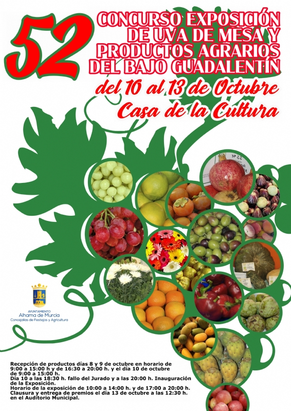 FERIA 2019: Inauguración de la exposición UVA DE MESA Y PRODUCGTOS AGRARIOS DEL BAJO GUADALENTÍN - 1 FERIA 2019: Inauguración de la exposición UVA DE MESA Y PRODUCGTOS AGRARIOS DEL BAJO GUADALENTÍN - 1