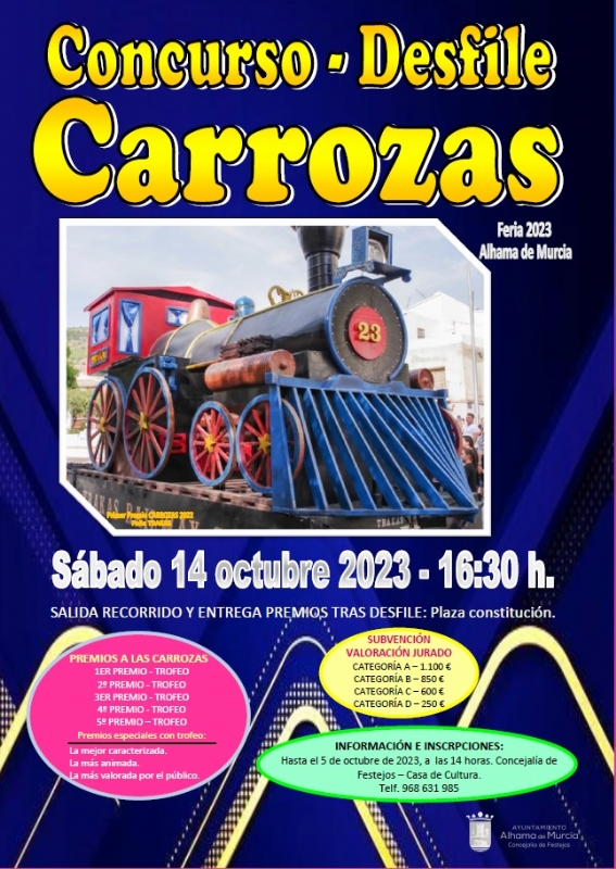 FERIA 2023: DESFILE DE CARROZAS - 1