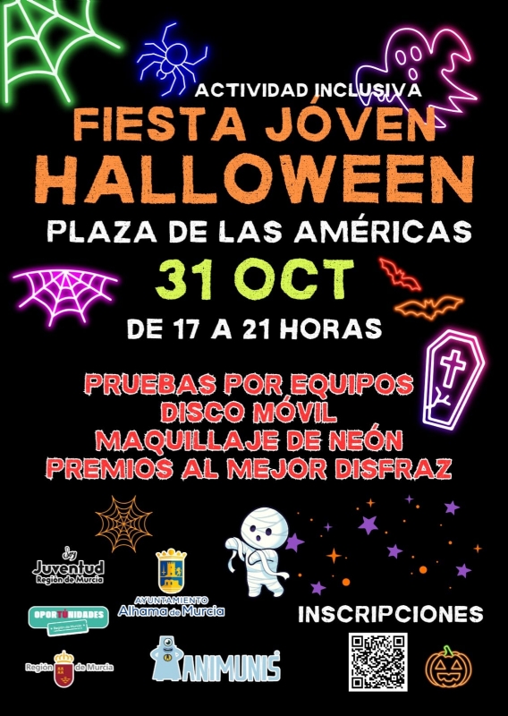 HALLOWEEN EN ALHAMA: FIESTA DE HALLOWEEN