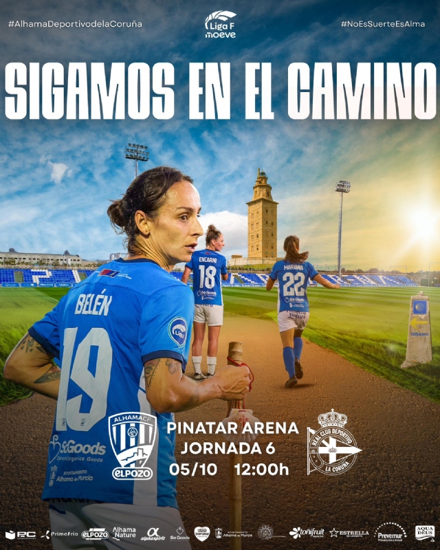 1ST DIVISION WOMEN FOOTBALL LEAGUE: Alhama CF ElPozo – RC Deportivo de La Coruña