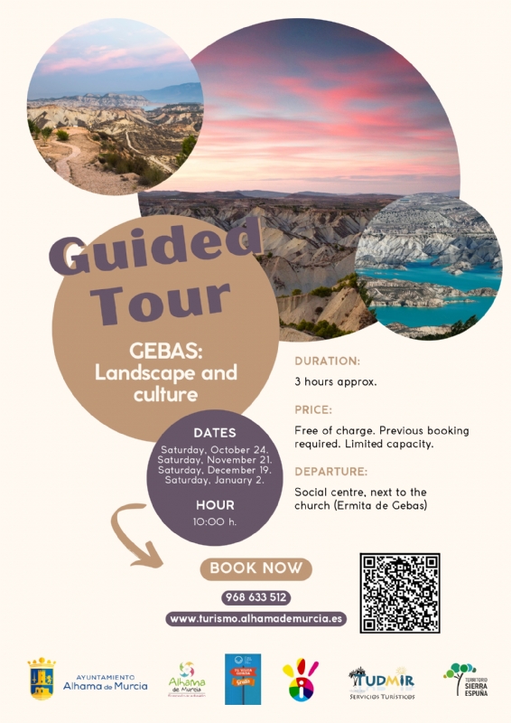 GEBAS: LANDSCAPE AND CULTURE (Visita guiada en inglés).