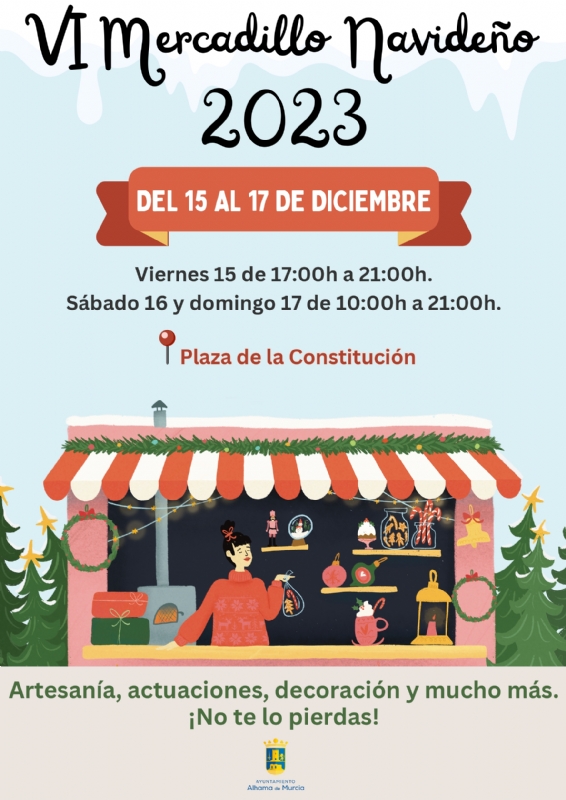 NAVIDAD 2023: INAUGURACIÓN DEL VI MERCADILLO NAVIDEÑO - 1