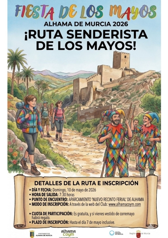 MAYOS 2026: RUTA SENDERISTA LOS MAYOS