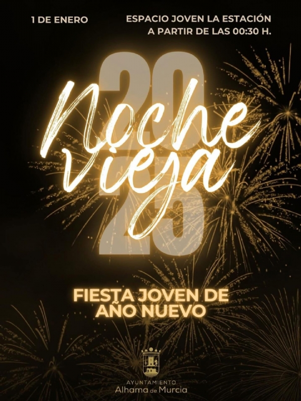 NAVIDAD 2025: FIESTA JOVEN DE AÑO NUEVO