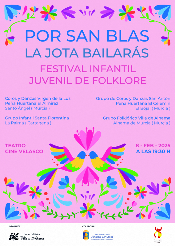 FESTIVAL INFANTIL Y JUVENIL DE FOLKLORE 2025: 