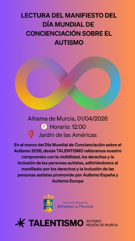 LECTURA DEL MANIFIESTO DEL DÍA MUNDIAL DE CONCIENCIACIÓN SOBRE EL AUTISMO - 1