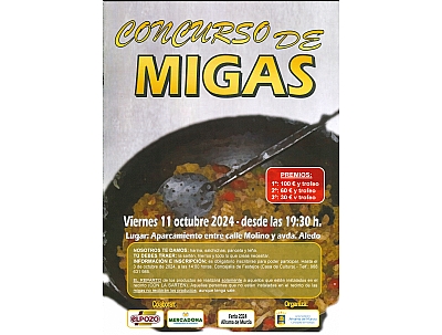 FERIA 2024: CONCURSO DE MIGAS