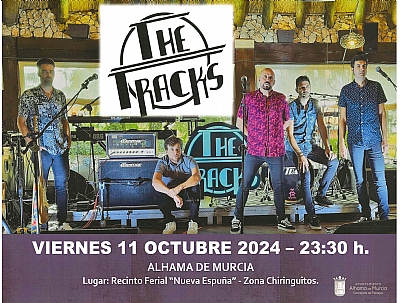 FERIA 2024: Actuación musical THE TRACKS, versiones.